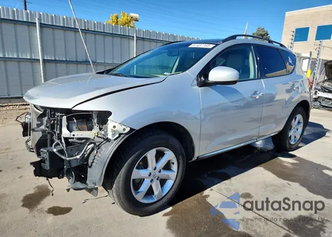 2009 Nissan Murano S from USA, damaged, VIN JN8AZ18W49W150961